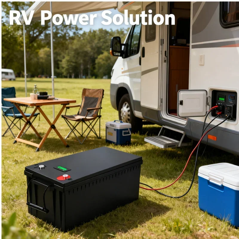 48V LiFePO4 Battery Pack 100Ah-400Ah High Capacity with Built-in Bluetooth BMS Parallel Function CE RoHS Certified Long Cycle