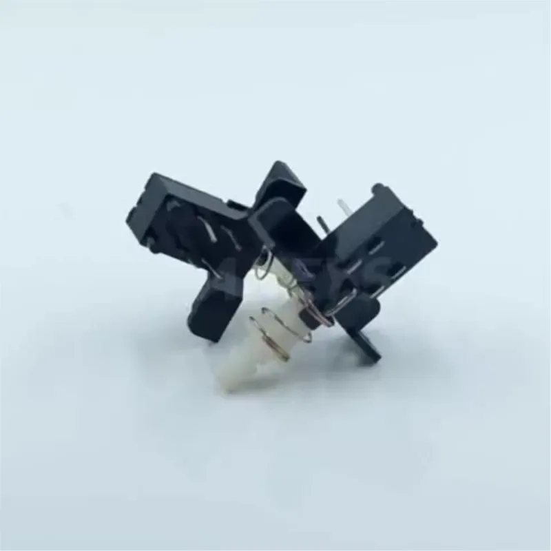 10 PCS PBS-12H14C 4pins KAN-Z2J straight key switch with bracket without hole
