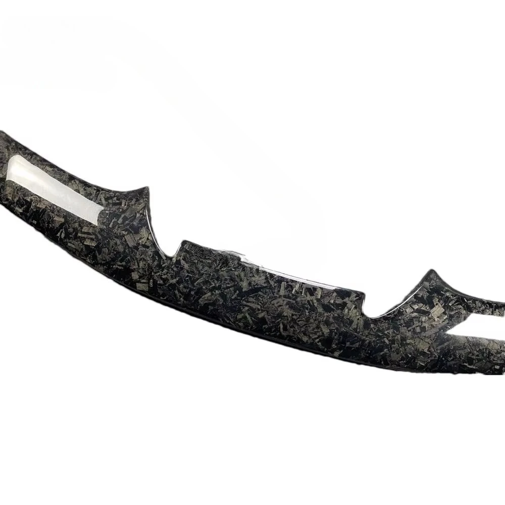 Autoclave Forged Carbon N-Style Front Aero Apron High Downforce Racing Bumper Splitter Lower Lip Upgrade Kit for 488