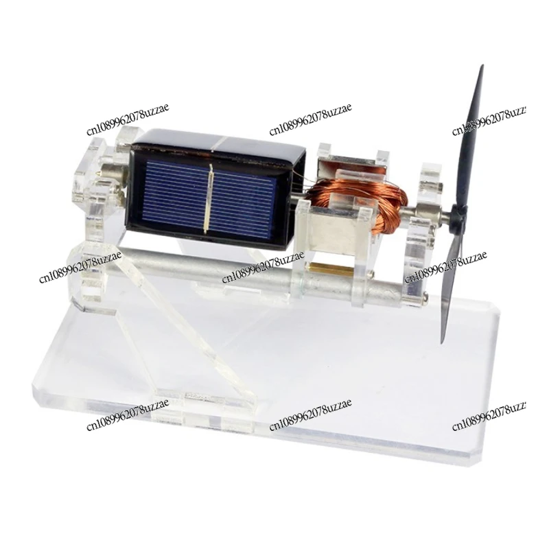 

Double-layer Fan Blade Magnetic Levitation Solar Motor, Dual-axis Design