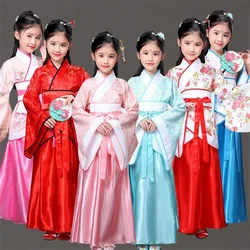 Traditional Chinese Lion Dance Costume Folk Dance Costume Hanfu Dress for Girl Kids Children Girls Lion Dance China Clothing