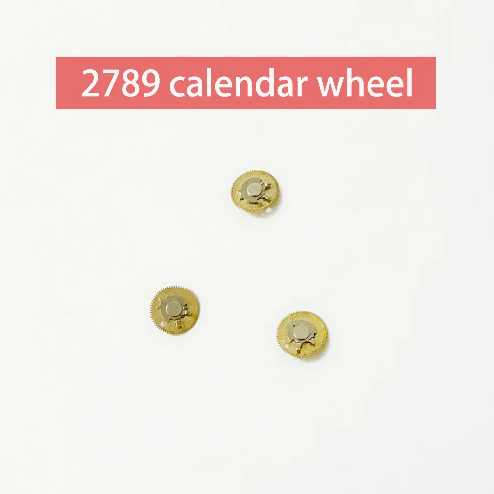 อะไหล่นาฬิกาสำหรับซ่อมชิ้นส่วนปฏิทินเหมาะสำหรับการเคลื่อนไหวของ ETA2789นาฬิกากลไกอุปกรณ์เสริมล้อปฏิทิน