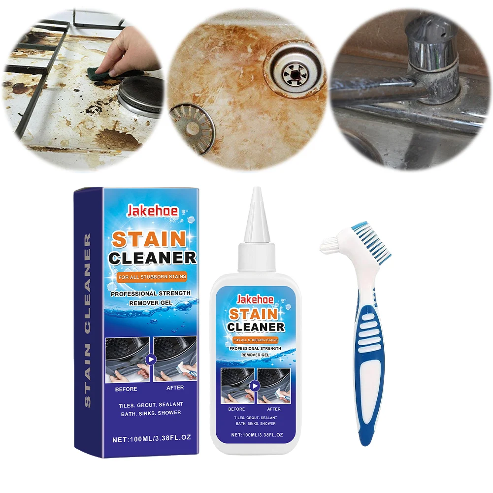 Mold & Stain Remover Gel Mold Remover Old Remover for Bathroom Washing Machine Refrigerator Strip Kitchen Cleaner Gel