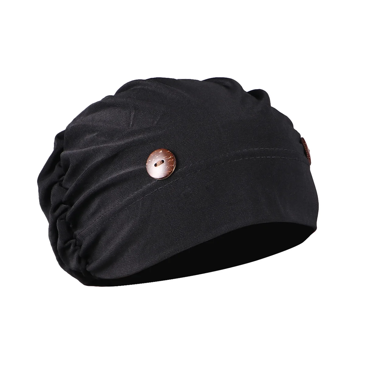 

1pc Women Wrap Polyester Stretch Breathable Sweat-Absorbing Turban Cap For Sleep Chemo Night Use Lightweight Durable Windproof
