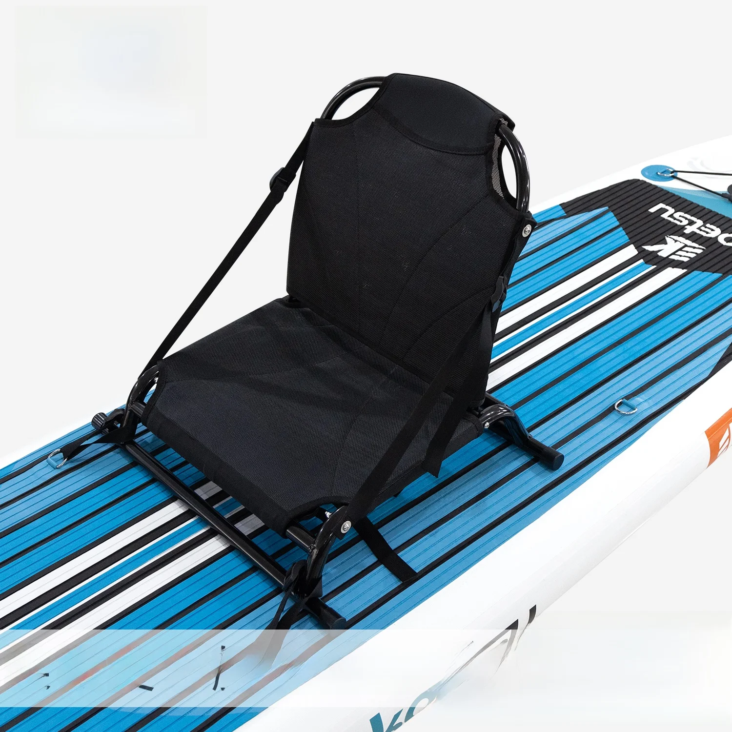 مقعد كاياك معدني قابل للتعديل كويتسو، كرسي صيد قابل للنفخ، معدات رياضات مائية للتخييم والسفر في الهواء الطلق #2