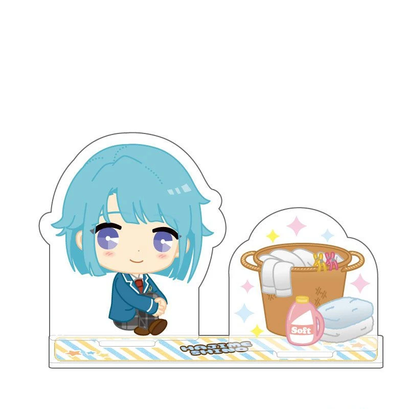 Loen Anime Peripheral Store Ensemble Stars! Ritsu Sakuma Diorama Double insertion Acrylic HD Figure Stand Fans Gifts About10+6cm