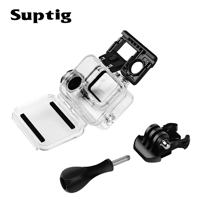 Rechargeable waterproof case for GoPro Hero 6/5/ 7 black