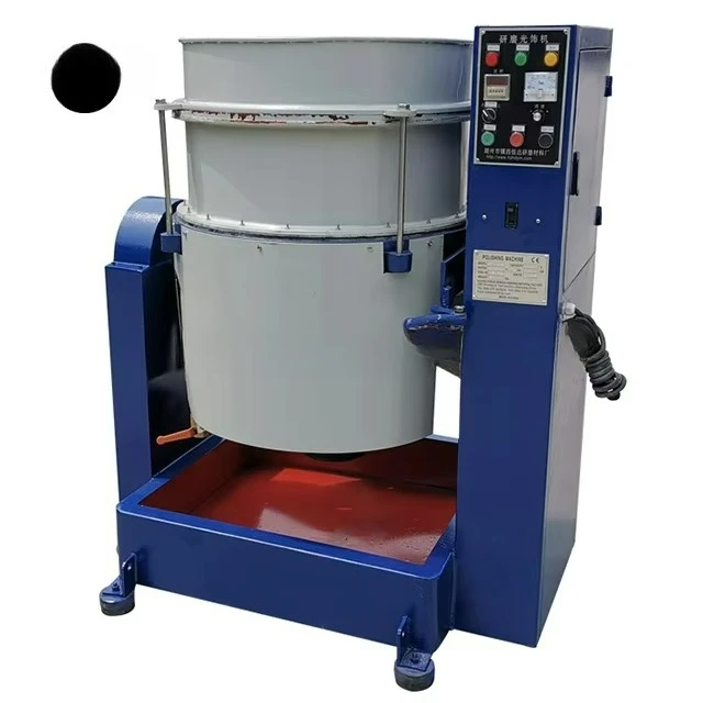 Industrial 50L Drum Finish Vibratory Polishing Machine Core Component Motor Slider Deburring for Hardware Metal Polishing