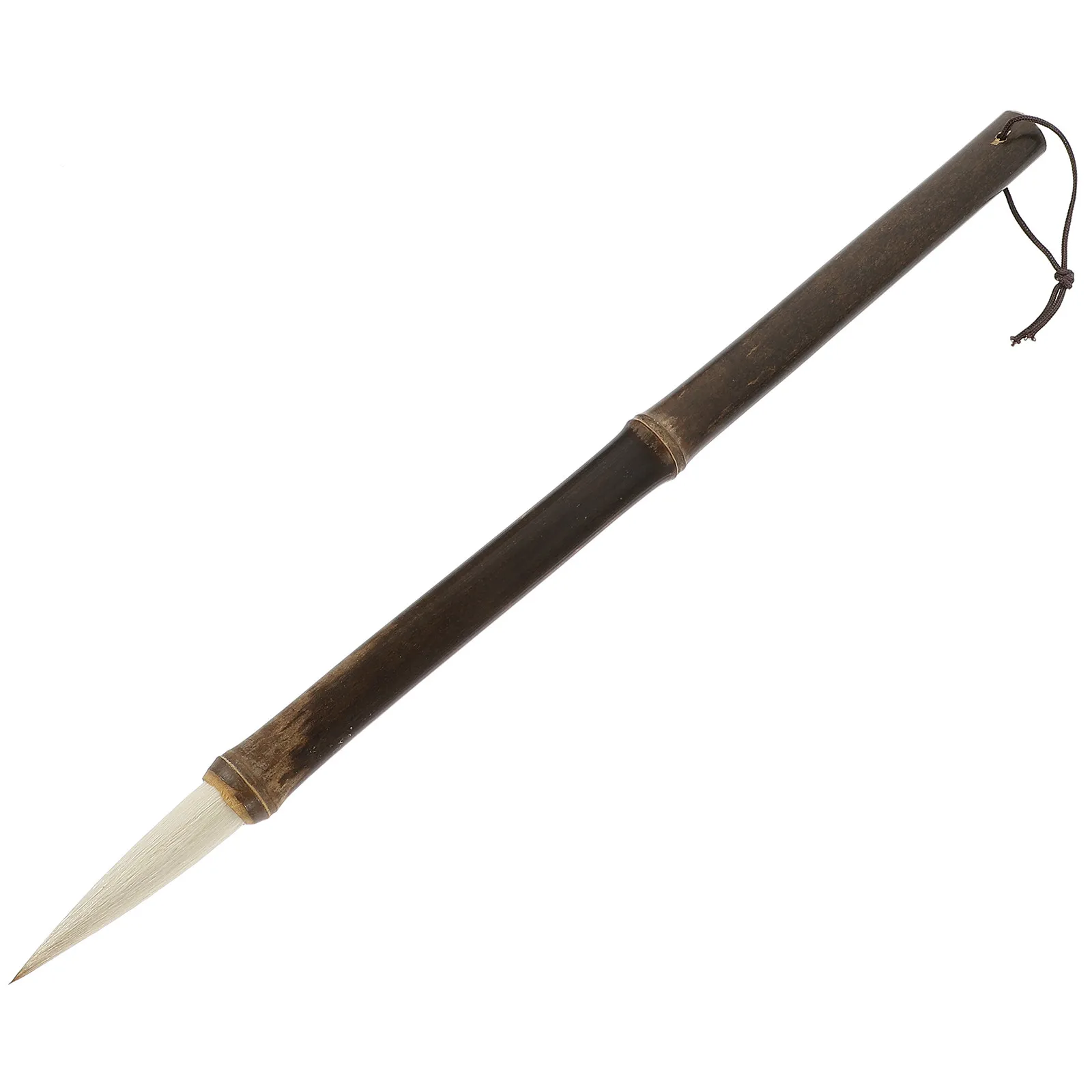 Chinese Calligraphy Brush Pen High Grade Smooth Comfortable Handle Hanging Rope Easy Storage Perfect for Students Drawing