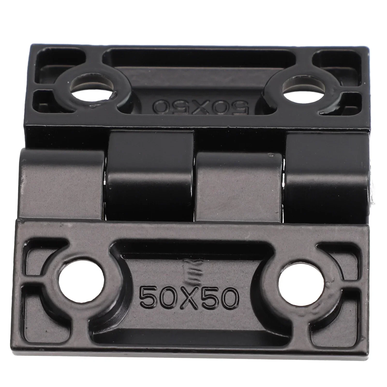 1/2 pz 40/50/60mm Cerniere di Testa In Metallo Nero Cerniere Per Porte Armadio Scatola di Alluminio Backflap Capannone Porta accessori hardware