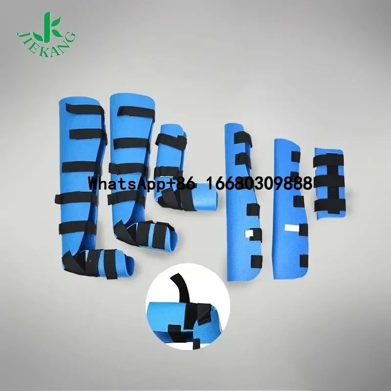 Limb Splint CE Relax Manual 1pcs for Body Professional Portable Light Weight Medical First Aid Fixed Blue