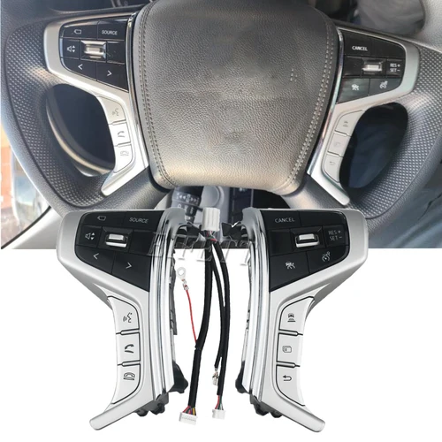 Para Mitsubishi PAJERO SPORT 2015-2022 Delica L200 2016-2022 alta calidad Bluetooth teléfono Control de crucero interruptores de volante