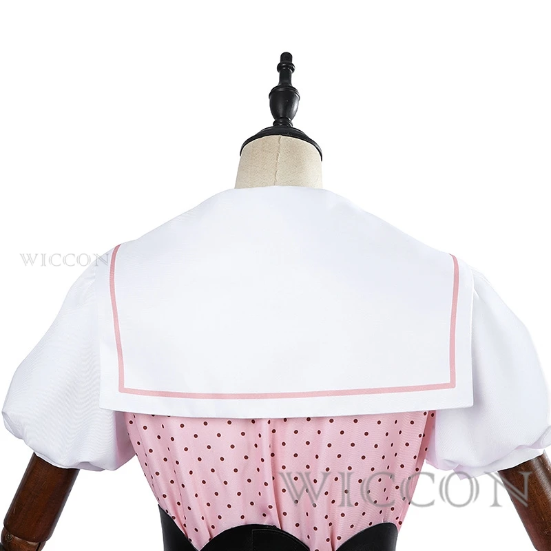 Anime Oshi No Ko Season 2 Ruby Hoshino Cosplay Costume Wig B-Komachi Pink Stage Dress Uniform Halloween Party for Women
