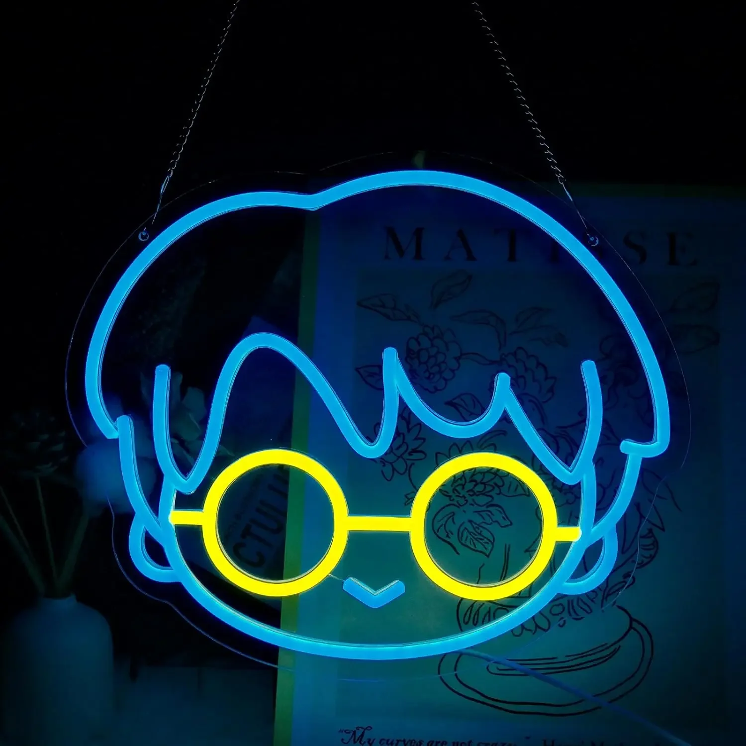 

Неоновая вывеска для мальчика Крутой светодиодный неоновый свет для спальни Комната для мальчиков Бар Игровая комната Человек Пещера Гараж Настенный декор с регулируемой яркостью USB Подарки на день рождения