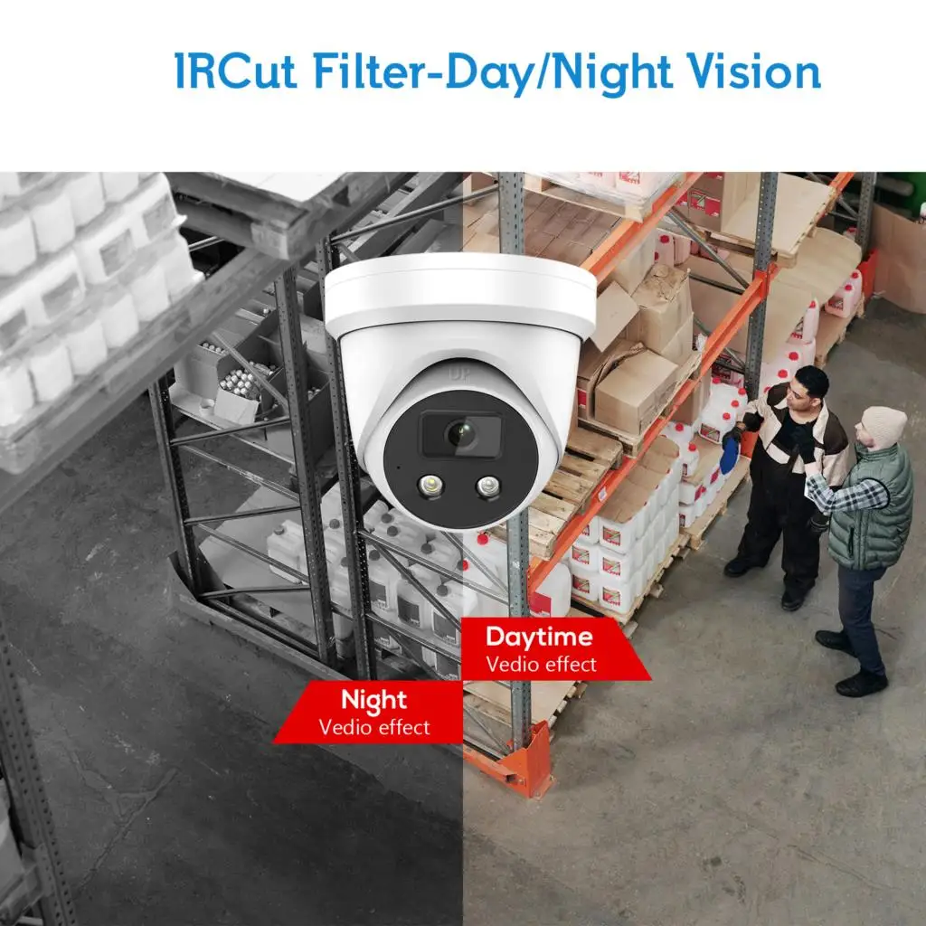 Hikvision IP Camera 8MP DS-2CD2386G2-ISU/SL AcuSense 4K POE Built-in Microphone Speaker Surveillance Video Outdoor