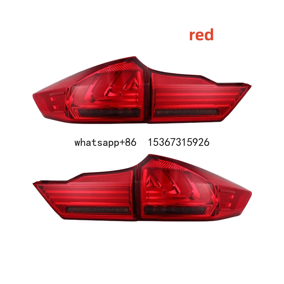 MRD Fit for Honda City 2014-2017 Led Taillight Rear Lamp Sequential Turn Signal Factory Directly Supply