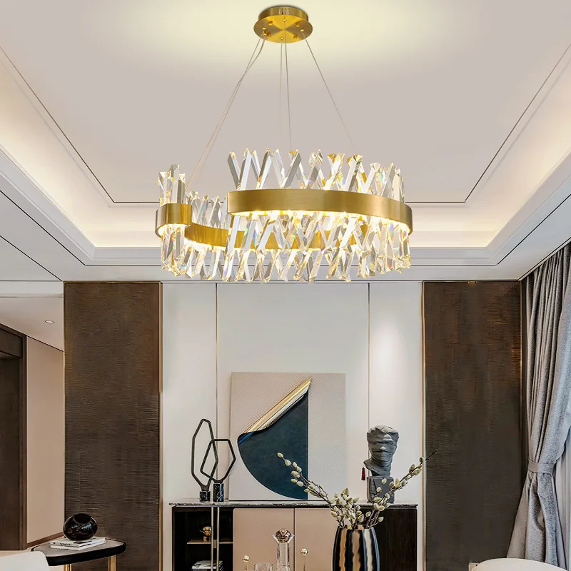 Post Modern Luxury Lustre Led Pendant Lamp For Living Room Bedroom Hotel Gold Metal S Shape Hanglamp Restaurant Suspend Light