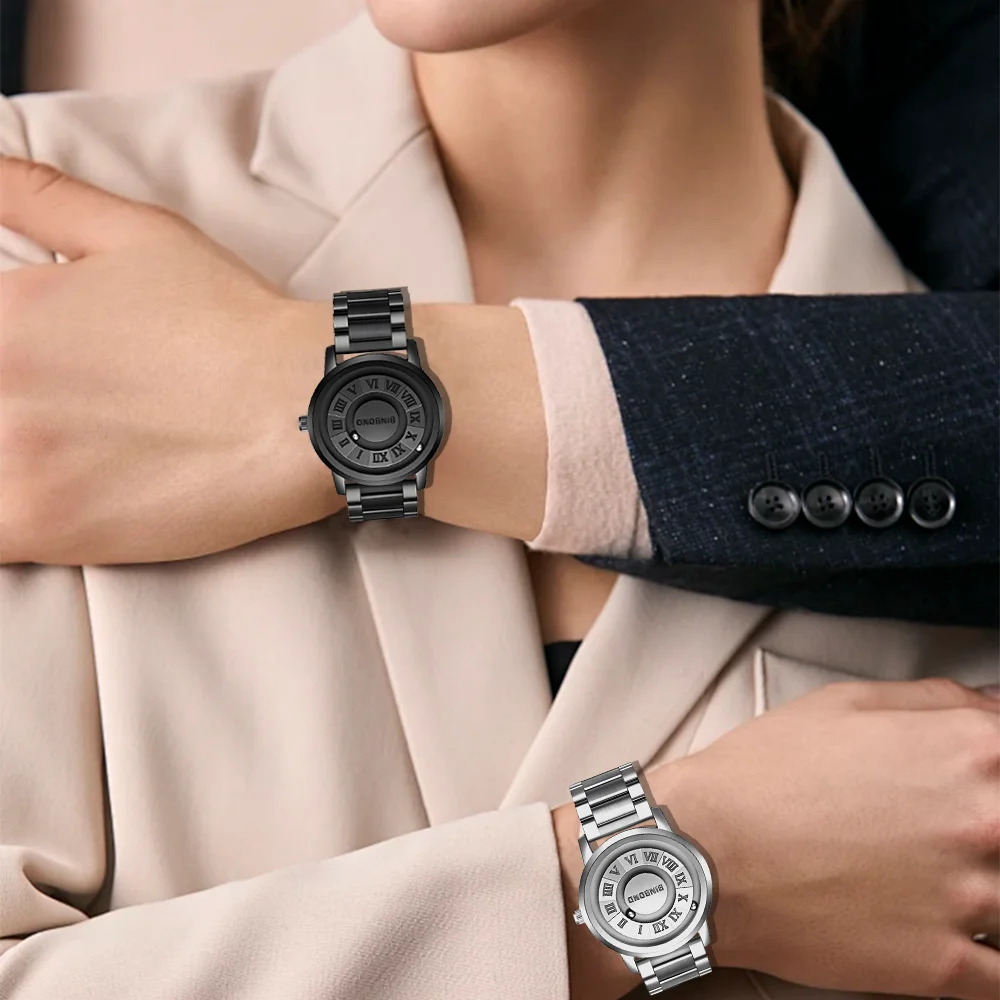 2024 New BINBOND Luxury Watch Fashion Waterproof Male Clock Luminous Date Stainless Steel Round Quartz Men Watch reloj hombre