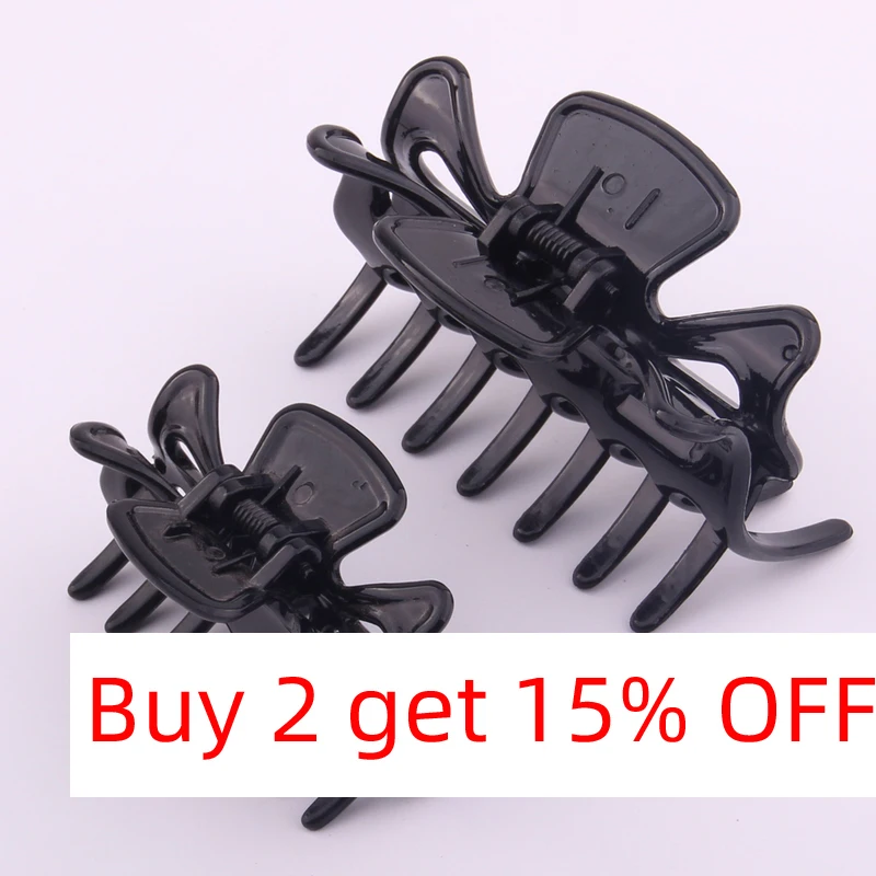 Butterfly Hair Claw for Women Environmental Plastic Crab for Hair Big Clamp for Ponytail Holder Strong Bite Force Hairdress