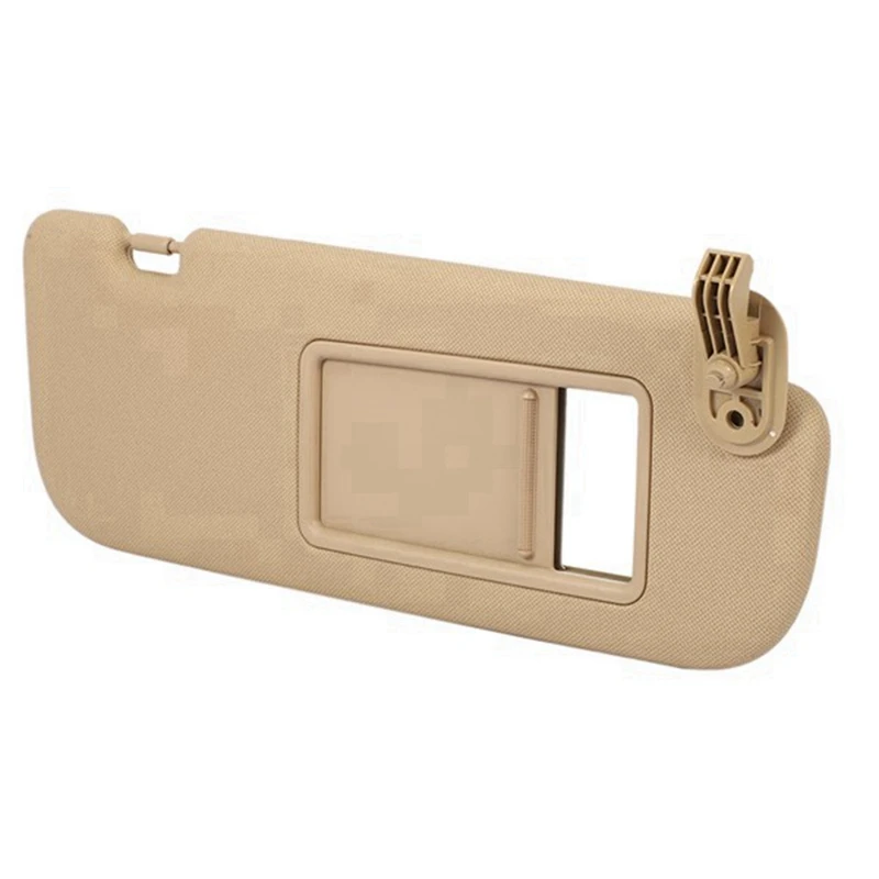 Super Sale Gray Beige Sun Visor with Make-Up Mirror 852103X000TX 852203X000TX for Hyundai Elantra MD 2011 - 2015