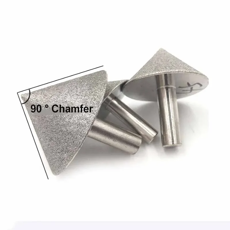 Imagem -02 - Galvanizado Diamante Moagem Cabeça Cone tipo Pedra de Vidro Chanfro Cabeça 90 Dispersree 1560 mm