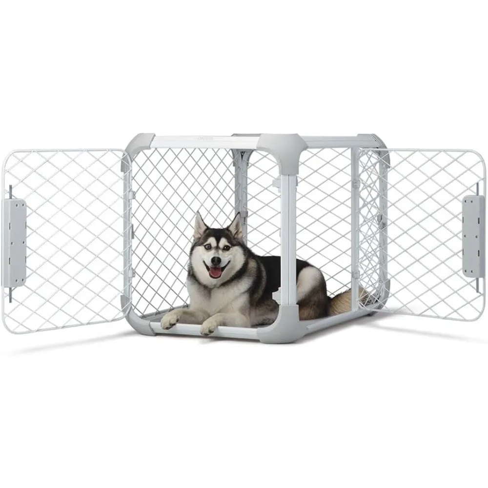 

DIGGS Evolv Dog Crate - Slim, Durable Dog Kennel with Removable Ceiling Panel and Modular Design - Safe, Stylish, and Convenient