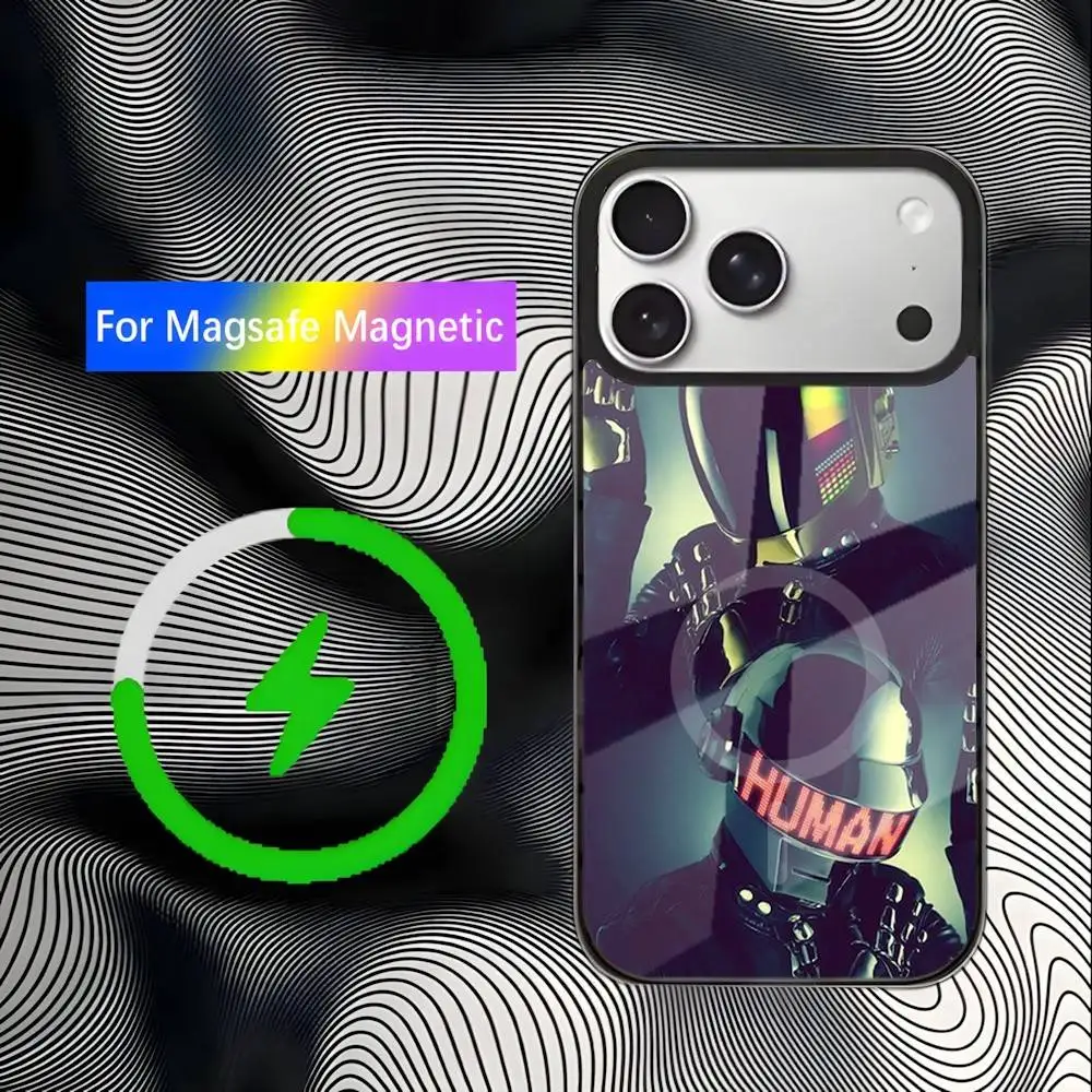 Rock Band D-DaftS P-PunkS Phone Case For iPhone 17,16,15,14,13,12,11,Pro,Max,Plus,Mini,SE4,E Magnetic Magsafe Wireless Charging