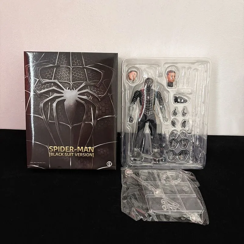 

Горячая новинка: Коллекционная фигурка Человека-паука (черно-красный) из серии Marvel. Изысканная модель мультяшного персонажа. Подарок для мальчиков на день рождения.