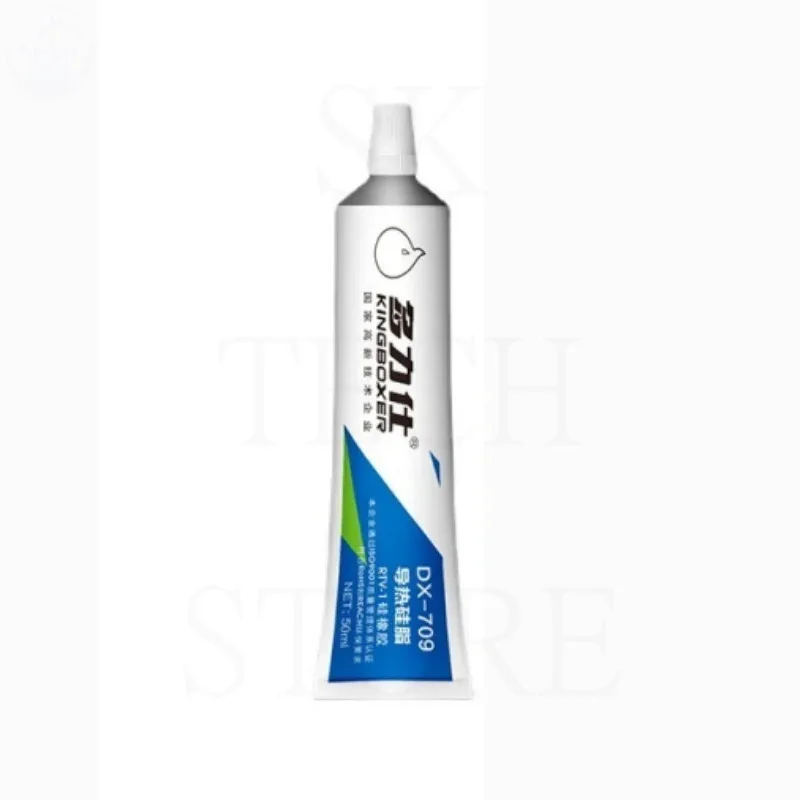 DX-709 50ml 실리콘 열 페이스트 열전달 그리스 방열판 CPU GPU 칩셋 노트북 컴퓨터 냉각 50ml