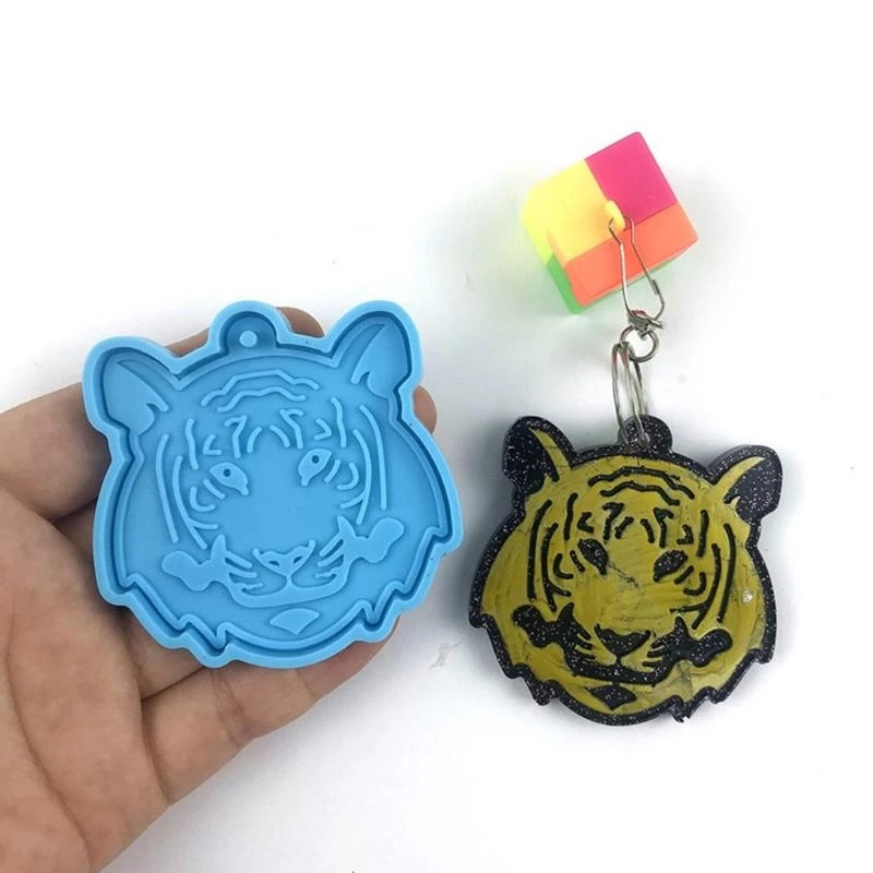 DIY 3168 for Head Silicone Epoxy Mold DIY Keychain Pendant Jewelry Crafting Mould for Valentine Gift Craft