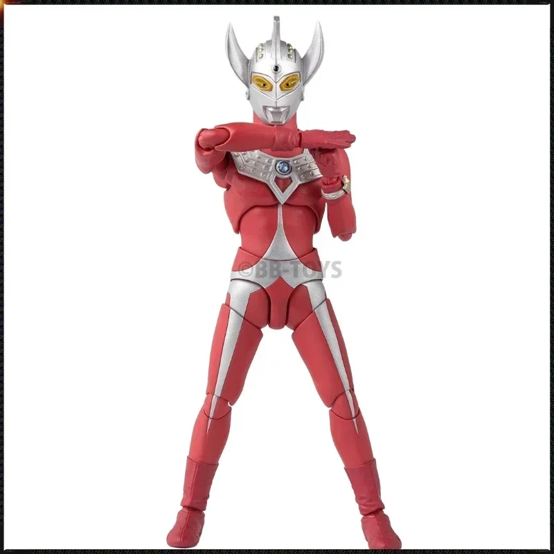 W magazynie Bandai S.H.Figuarts seria Ultraman SHF Taro stawy ruchome Anime figurka zabawki kolekcjonerskie oryginalne ozdoby w pudełku