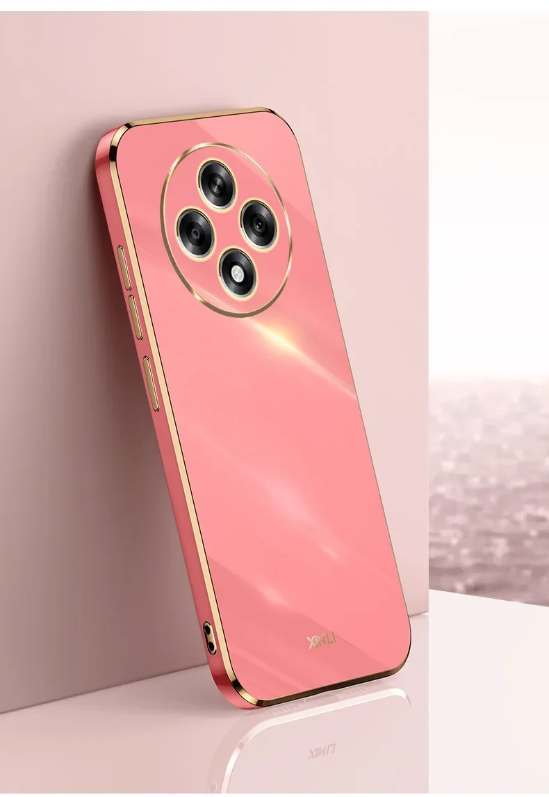 For Reno 12F Case Cover For OPPO Reno 12F 5G High Quality Soft TPU Anti-fingerprint Camera Protection Case Cover