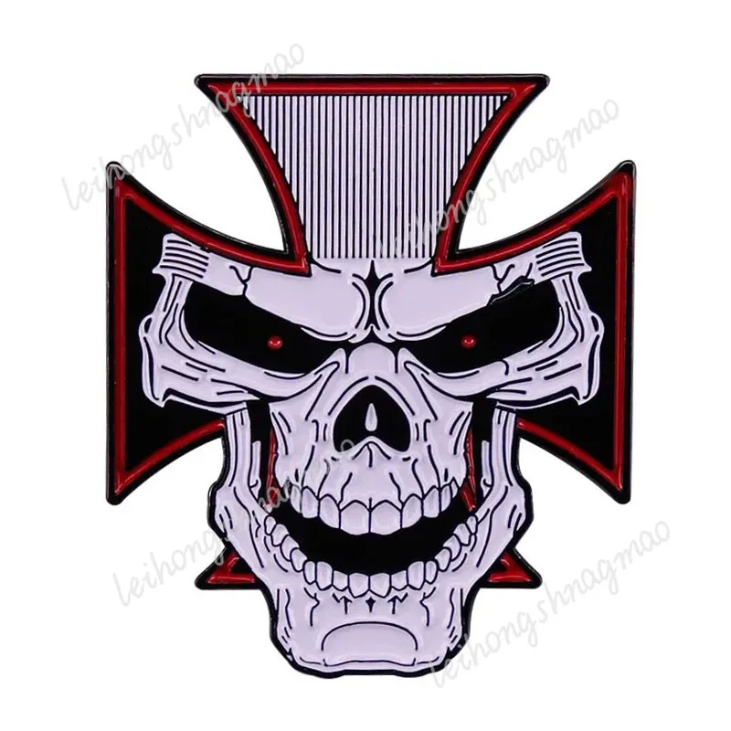 

Malta Cross Skull Car Sticker Waterproof and Sunscreen Suitable for Cars Off-road Vehicles Motorcycles Laptops Suitcases Etc