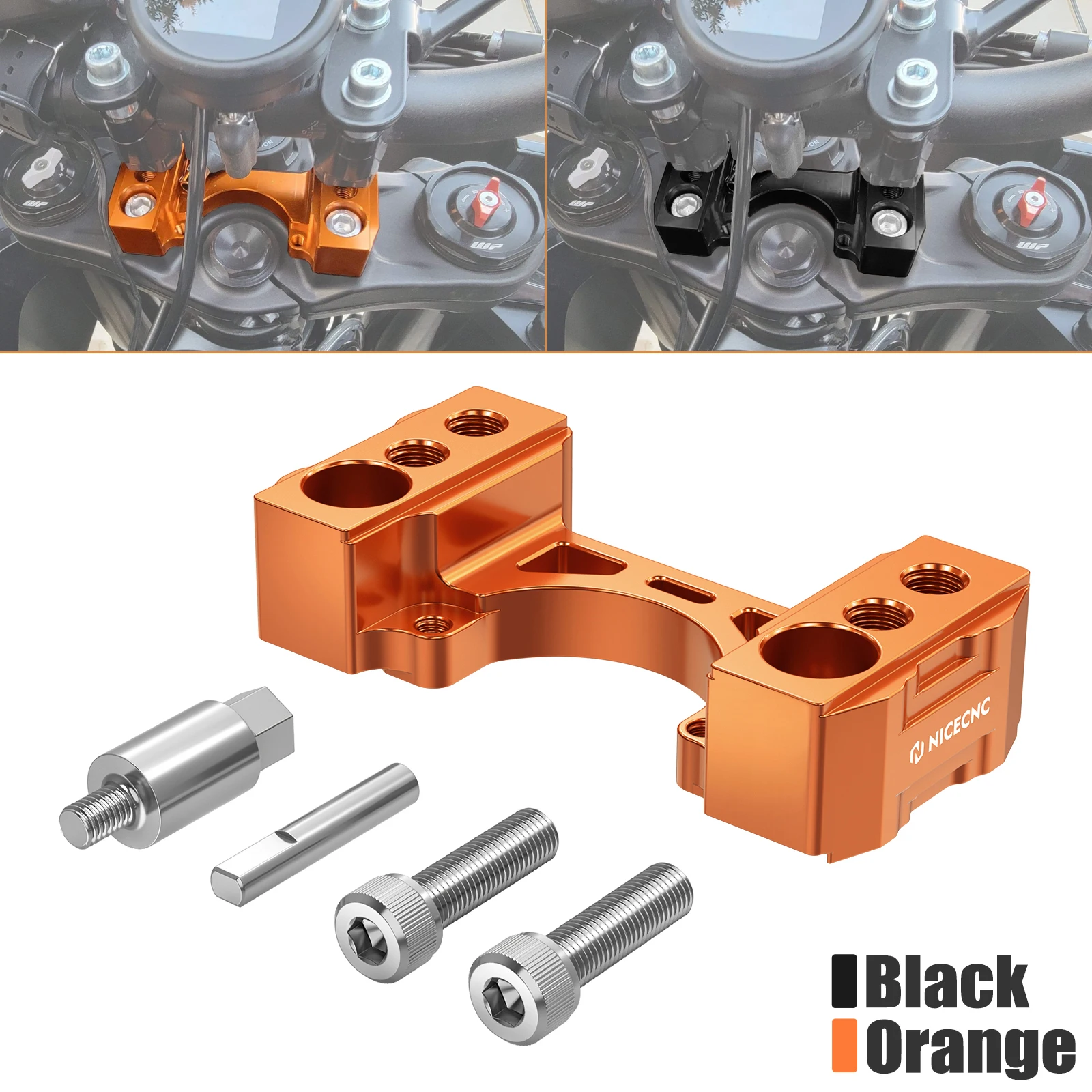 

Для KTM 790 Adventure 890 Adventure Крепление рулевого демпфера 1 "Комплект стояка руля для KTM 790 890 Adventure R Rally 2019-2024