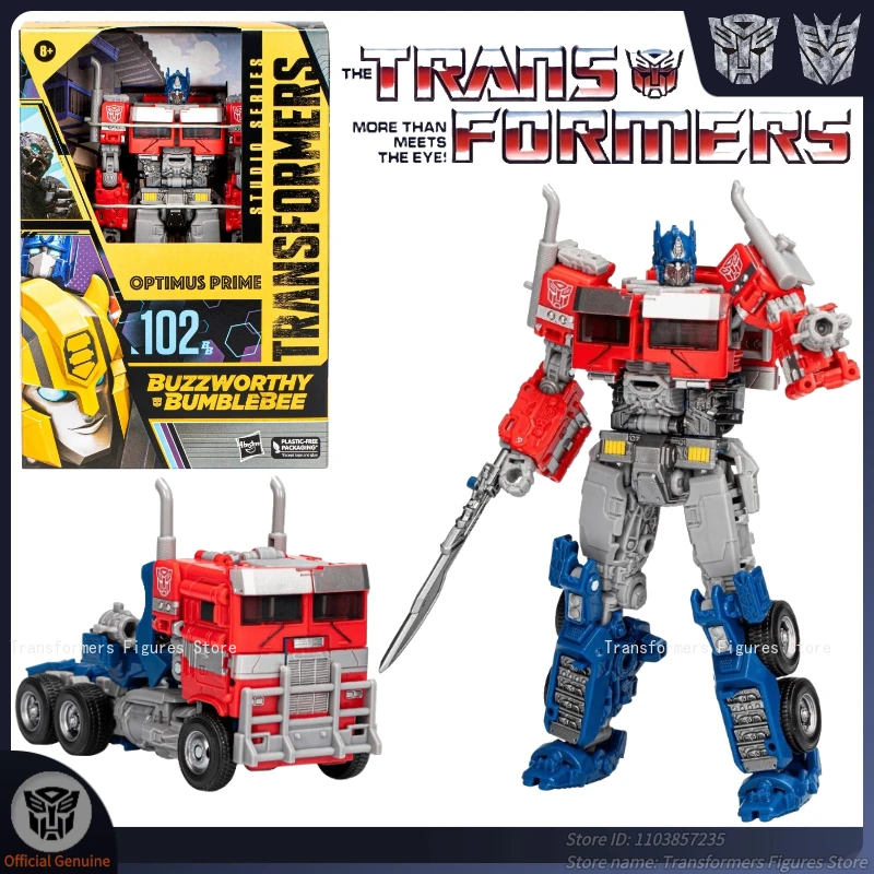 

In Stock Transformer SS Series SS-102BB Optimus Prime G1 Movie Cartoon Action Figure Anime Movable Robot Collectible Toys Gifts