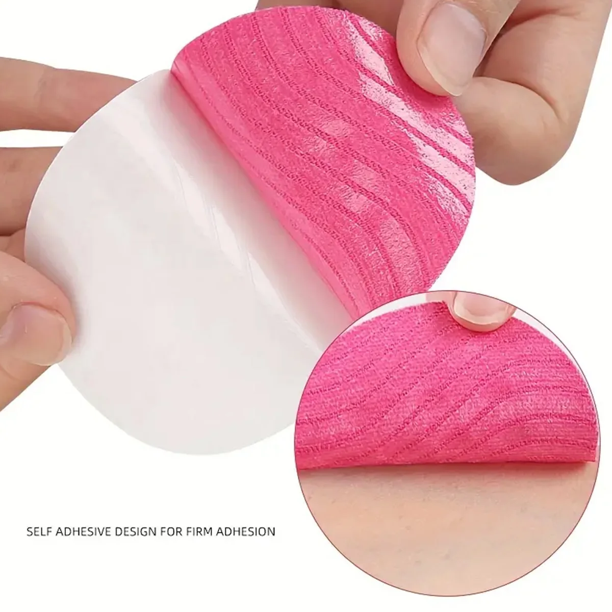 1 Pair Beach Foot Sole Insoles Disposable Removable Self-adhesive Portable Foot Pads Invisible Sole Insulation Foot Pads