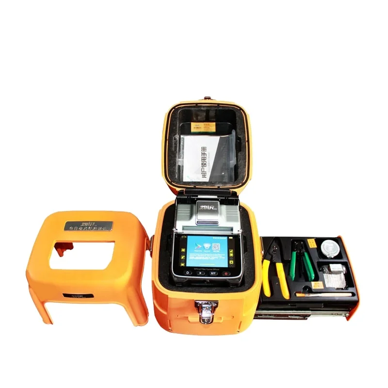 Al-7C Fiber Fusion Splicer, Optic Splicing Machine Automatic Intelligent  Splicing Time