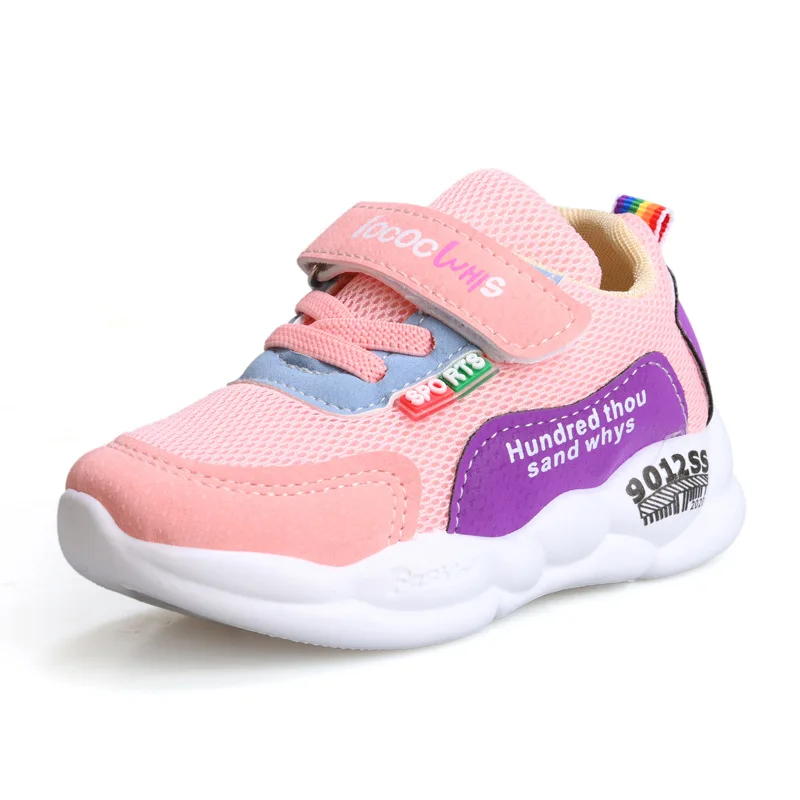 

Спортивная обувь для девочек, весенняя дышащая обувь, кроссовки для бега для мальчиков, детская обувь CuHK, студенческая функциональная обувь, нескользящая повседневная обувь