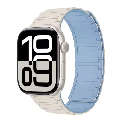 Magnetic Silicone Band for Apple Watch Ultra 3 2 49mm 46mm 42mm 45mm 44mm 40 41mm Strap IWatch Series 11 10 9 8 7 6 SE Bracelet - Image 20