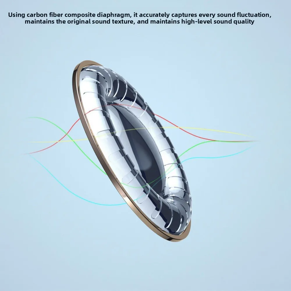 Wired Earbuds Type C Wired Earphone with Mic HiFi Stereo in Ear Earphones Noise Cancelling Volume Control Wired Headset Running