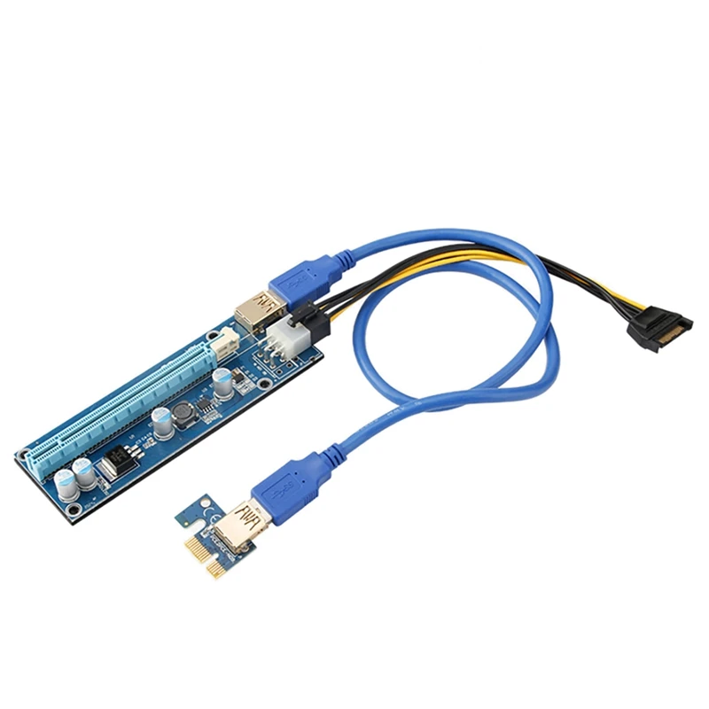 External Extension Cable 1X To 16X Adapter Board VER009S 1 For 4 External Graphics Card PCI-E