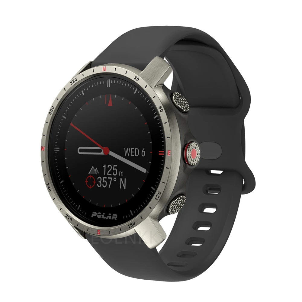 شريط سيليكون من أجل Polar vanage M M2/Grit X/X Pro/Unite/ignite 2 حزام ساعة سوار للساعة من أجل Polar Pacer Smartwatch معصمه