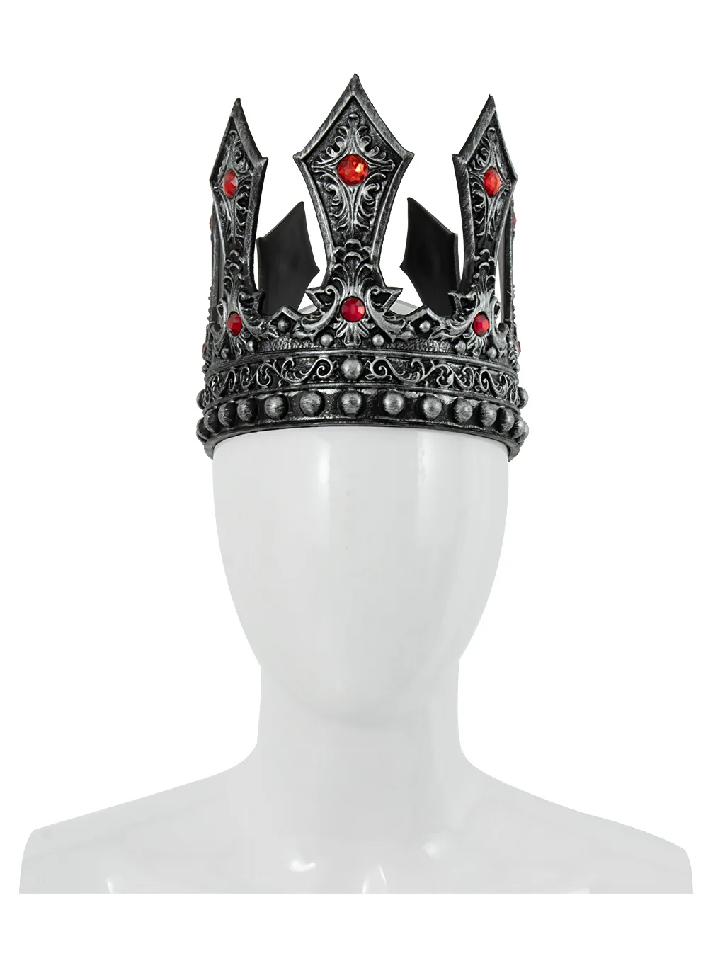 Königliche Kronen Cosplay König Königin Kronen Prinzessin Tiara Halloween Party Kostüme Zubehör Weihnachten Maskerade Kopfbedeckung Kostüm – Detail 12
