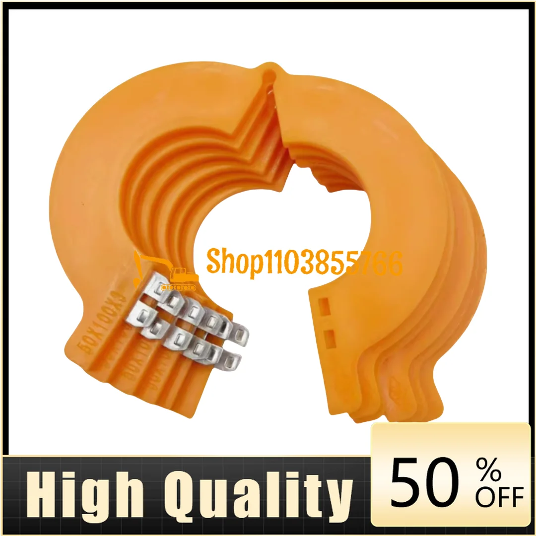 

4-х шт., прокладка вала ковша экскаватора, полимерная прокладка, утолщенная износостойкая прокладка, ковш, прокладка вала ковша экскаватора