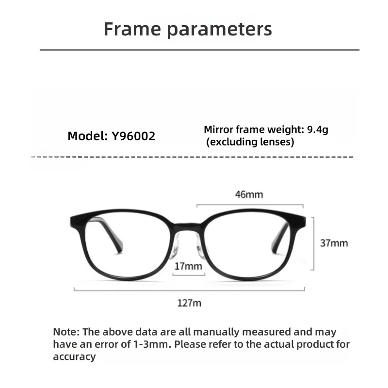 DIEDIESEE Ultra Light TR90 Titanium Leg Myopia Eyeframe New Student And Children's Optical Prescription Frame Y96002