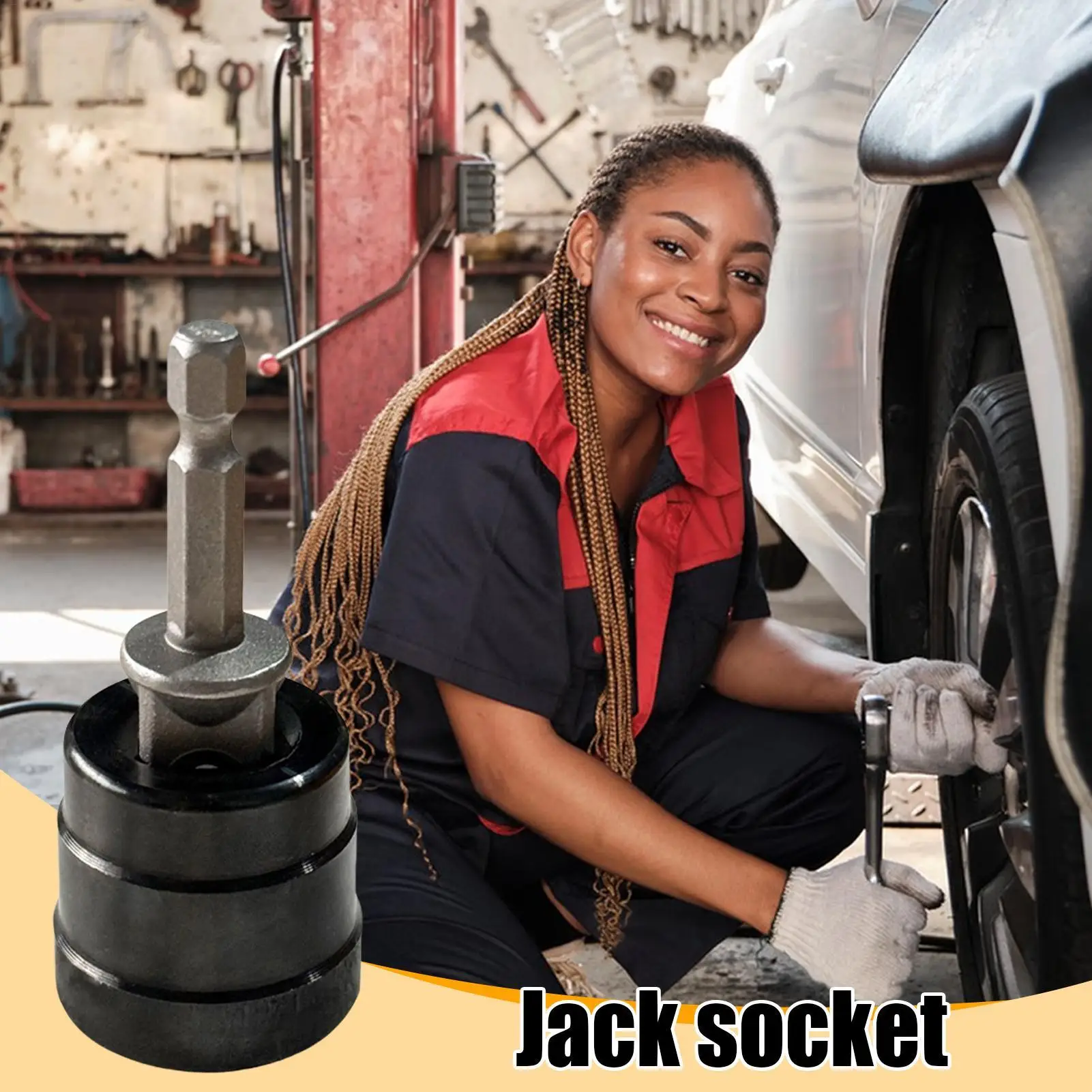 

Автомобильный домкрат, устойчивый к ржавчине адаптер для дрели, многоугольный регулируемый высокопрочный сплав, инструмент для автомобильного наружного автофургона