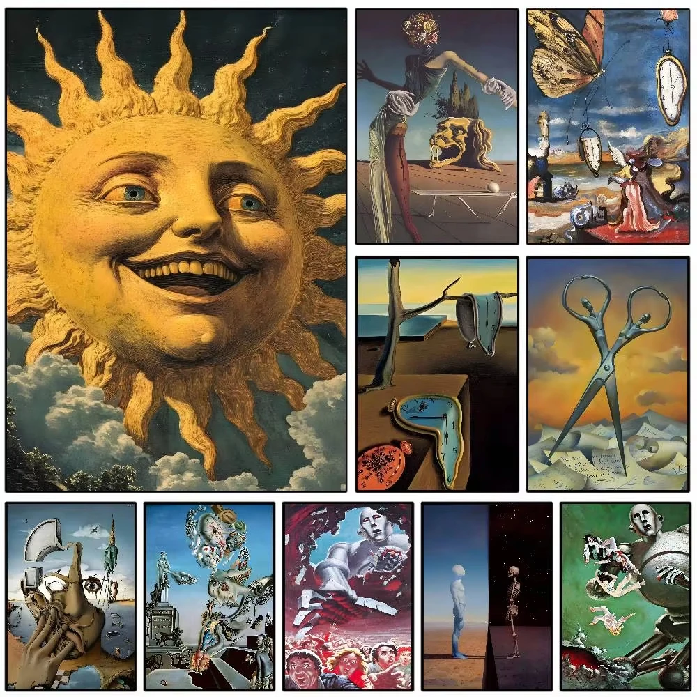 Surrealism Famous Artwork Jigsaw Puzzles 500/1000/1200/2000PCS Handmade Art Exquisite Home Decor Gift No Frame
