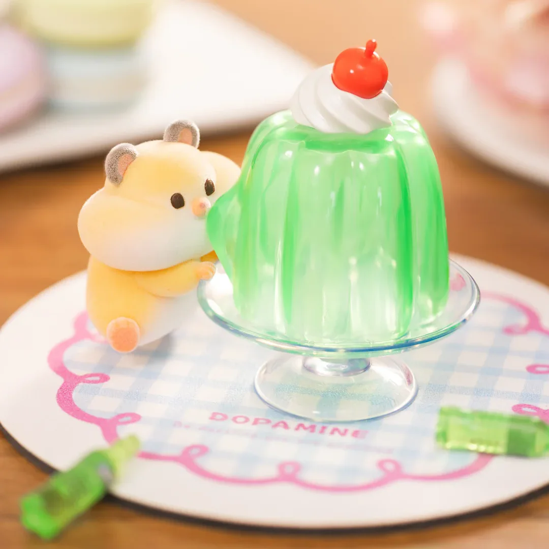 

Kawaii Hamster Dessert Series Blind Box Toy Surprise Collection Model Gift for Girls Trendy Caig Ciega Doll Suprise Bag