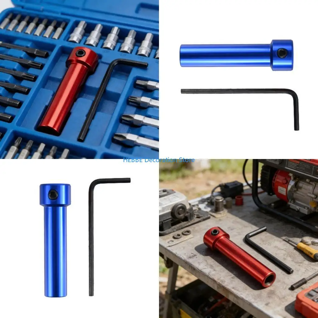 B0KC Sturdy Steel Quick Sockets Adapter For Construction And Repair