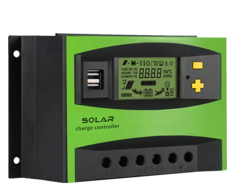 Max PV 50V USB Charger 12V 24V 48V PWM Solar Charge Controller 40A For Solar System